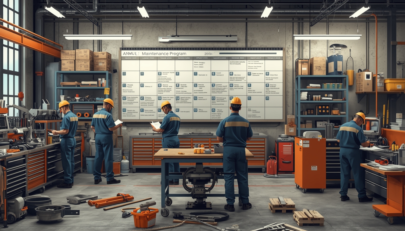 Annual maintenance program